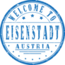 Welcome To Eisenstadt Austria Stamp Sticker