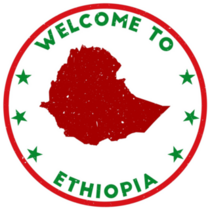 Welcome To Ethiopia Sticker