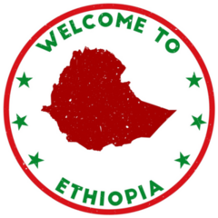 Welcome To Ethiopia Sticker