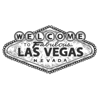 Welcome To Fabulous Las Vegas Sketch Sticker
