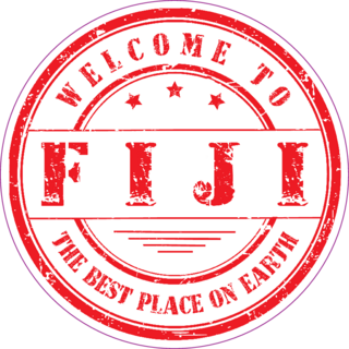 Welcome To Fiji, The Best Place On Earth Sticker
