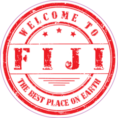 Welcome To Fiji, The Best Place On Earth Sticker