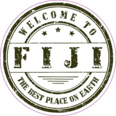 Welcome To Fiji, The Best Place On Earth Sticker