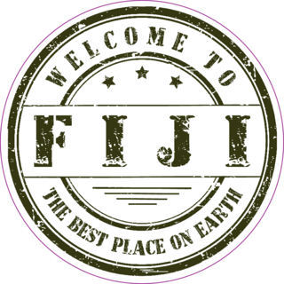 Welcome To Fiji, The Best Place On Earth Sticker