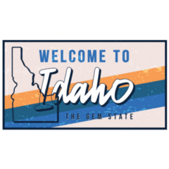 Welcome To Idaho Cool Sticker