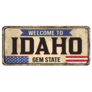 Welcome To Idaho Gem State Sticker