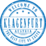 Welcome To Klagenfurt, Austria Stamp Sticker