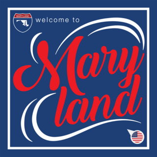 Welcome To Maryland Sticker