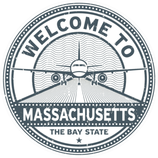 Welcome To Massachusetts Sticker