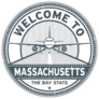 Welcome To Massachusetts Sticker