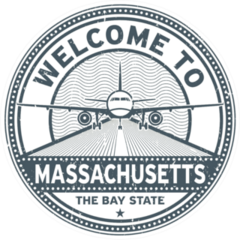 Welcome To Massachusetts Sticker