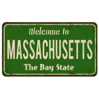 Welcome To Massachusetts The Bay State Sticker