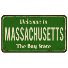 Welcome To Massachusetts The Bay State Sticker