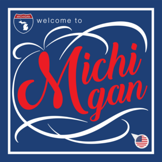 Welcome To Michigan Sticker