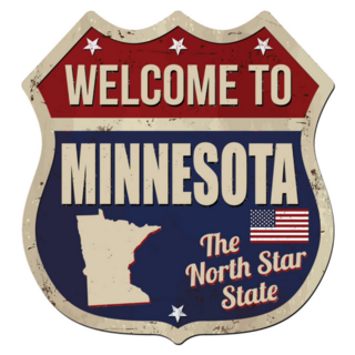 Welcome To Minnesota North Star State Sticker