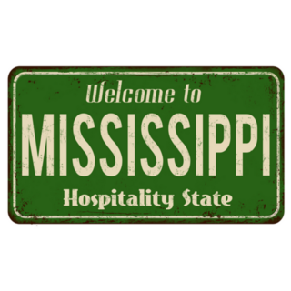 Welcome To Mississippi Hospitality State Sticker