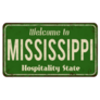 Welcome To Mississippi Hospitality State Sticker