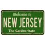 Welcome To New Jersey Garden State Sticker