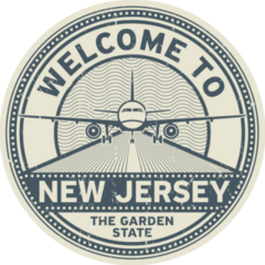 Welcome To New Jersey Sticker