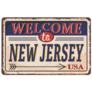 Welcome To New Jersey Vintage Sticker