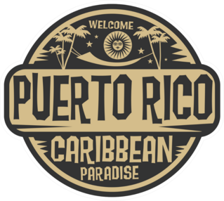 Welcome To Puerto Rico Sticker