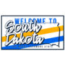 Welcome To South Dakota Blue And Yellow Sticker