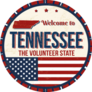 Welcome To Tennessee Vintage USA Sticker
