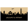 Welcome To Vietnam Famous Landmarks Sticker