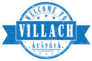 Welcome To Villach Austria Ribbon Stamp Sticker