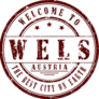 Welcome To Wels Austria Stamp Sticker