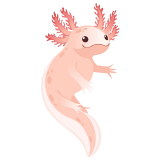 Welcoming Axolotl Sticker
