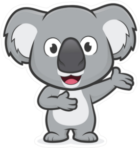 Welcoming Koala Sticker