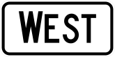 West Sticker