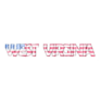 West Virginia American Flag Lettering Sticker