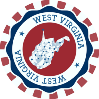 West Virginia Badge USA Sticker