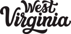 West Virginia Calligraphy Sticker