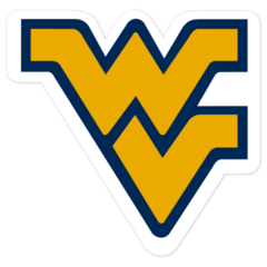 West Virginia Mountaineers NCAA Logo Sticker