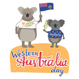 Western Australia Day Sticker