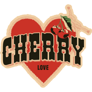 Western Cherry Sticker