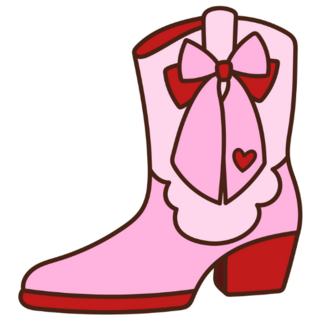 Western Coquette Sticker