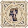 Western Cowgirl Vintage Sticker