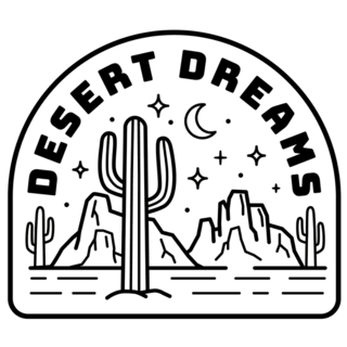 Western Desert Dreams Sticker