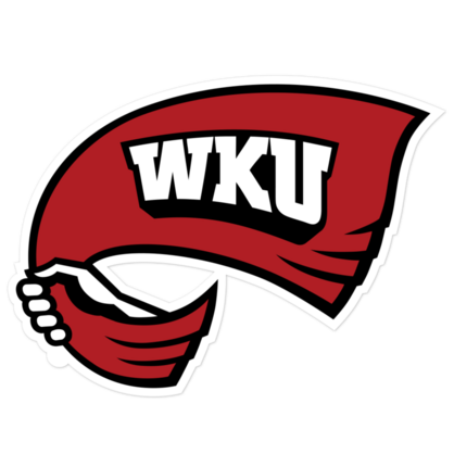 Western Kentucky Hilltoppers NCAA Logo Sticker