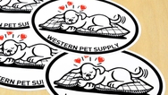 Western Pet Supply Custom Oval Stickers