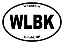 Whaleback Oval Sticker