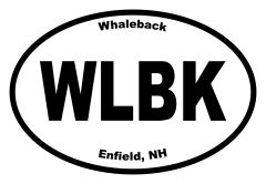 Whaleback Oval Sticker