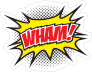 Wham Comic Sticker
