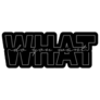 What Do You Want Fashion Sticker