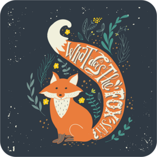 What Does The Fox Say Sticker