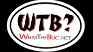 What The Buc Custom Oval Stickers